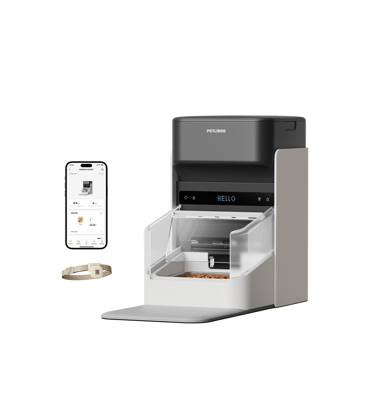 One RFID Futterautomat mit Halsband