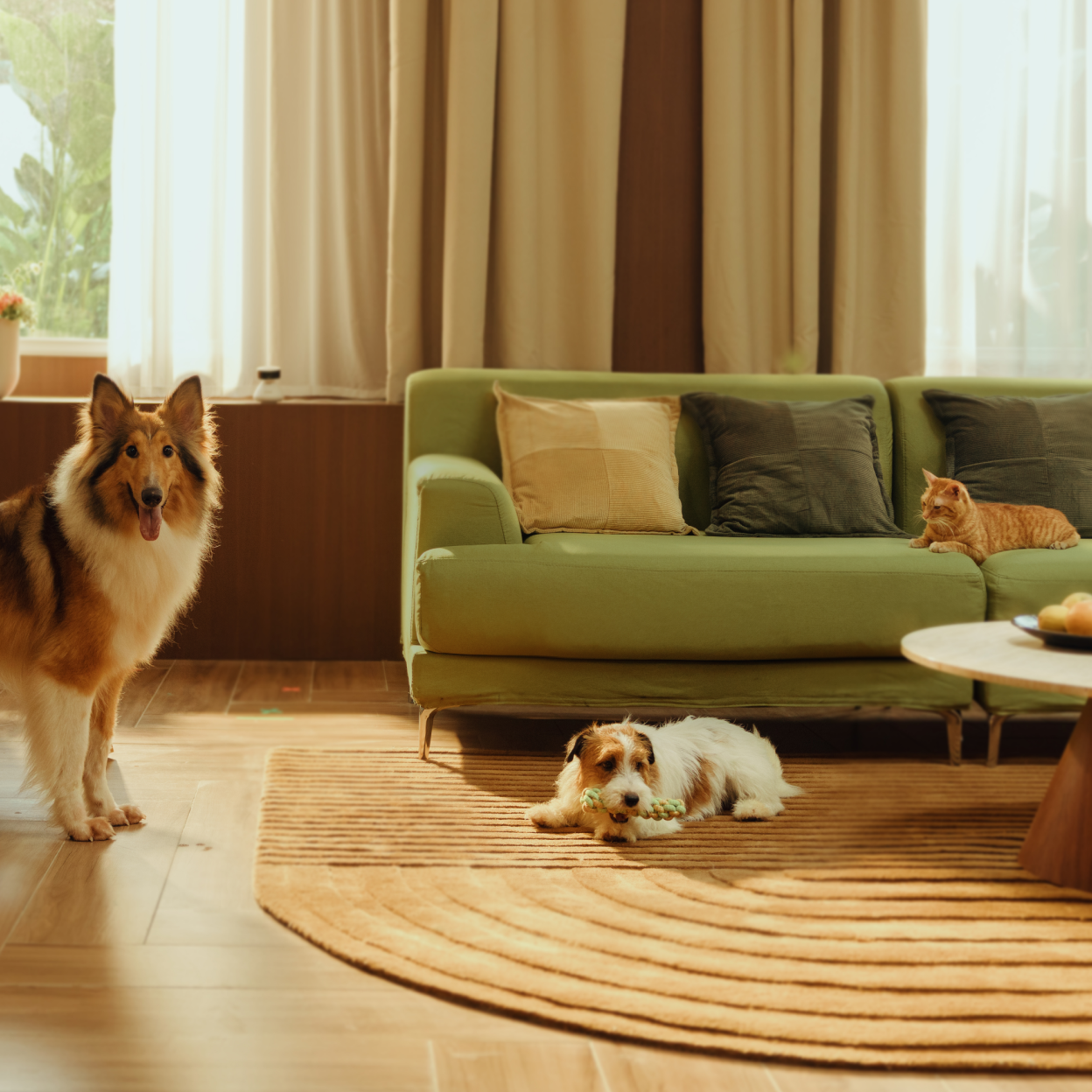 Wie man in einem Haushalt mit mehreren Haustieren Ruhe wahrt?