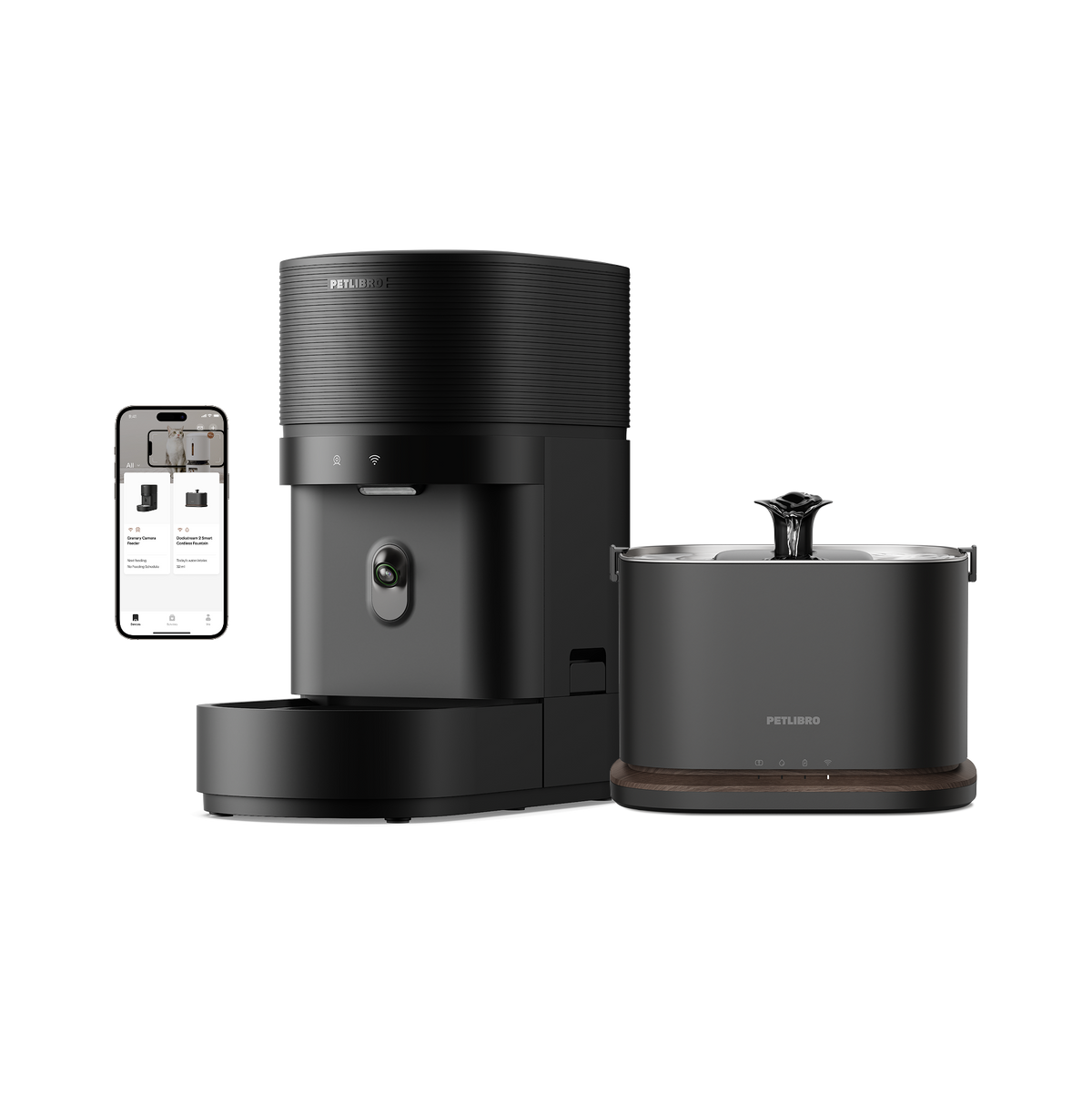 Nassfutterautomat und Kamera-Futterautomat Bundle