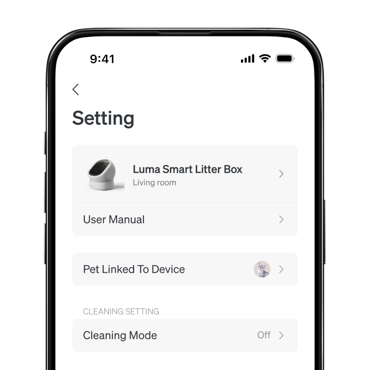 Petlibro PETLIBRO App-Setting für Katzentoilette; Katze-Profil, Brunnen und automatischer Futterspender fürs Haustier verwalten