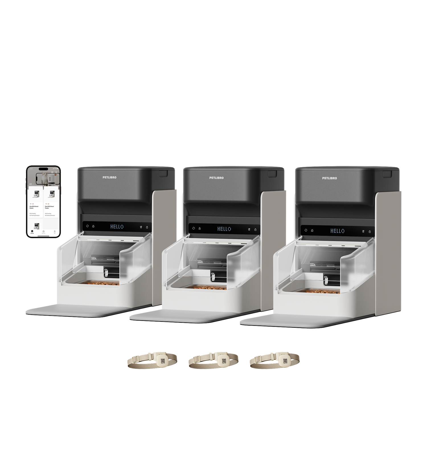 One RFID Futterautomat mit Halsband