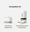 Petlibro PETLIBRO Brunnen und automatischer Futterspender, weiß; Haustier-Zubehör für Katze neben Katzentoilette-kompatibel Hinweis