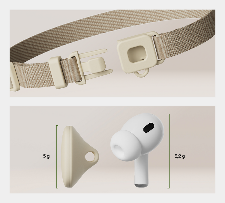 Petlibro PETLIBRO Halsband-Clip beige; Brunnen, Katze, Haustier, Katzentoilette, automatischer Futterspender Keywords im Banner