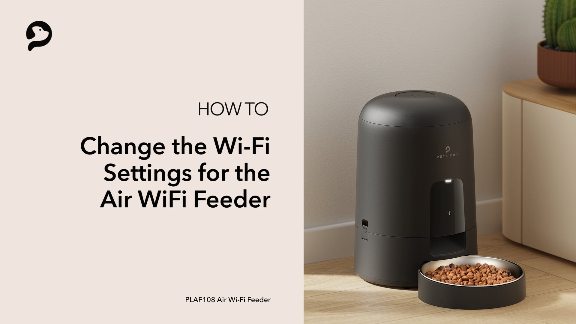 Petlibro PETLIBRO automatischer Futterspender Air WiFi, grau, mit Napf; Brunnen/Katzentoilette für Katze und Haustier erwähnt