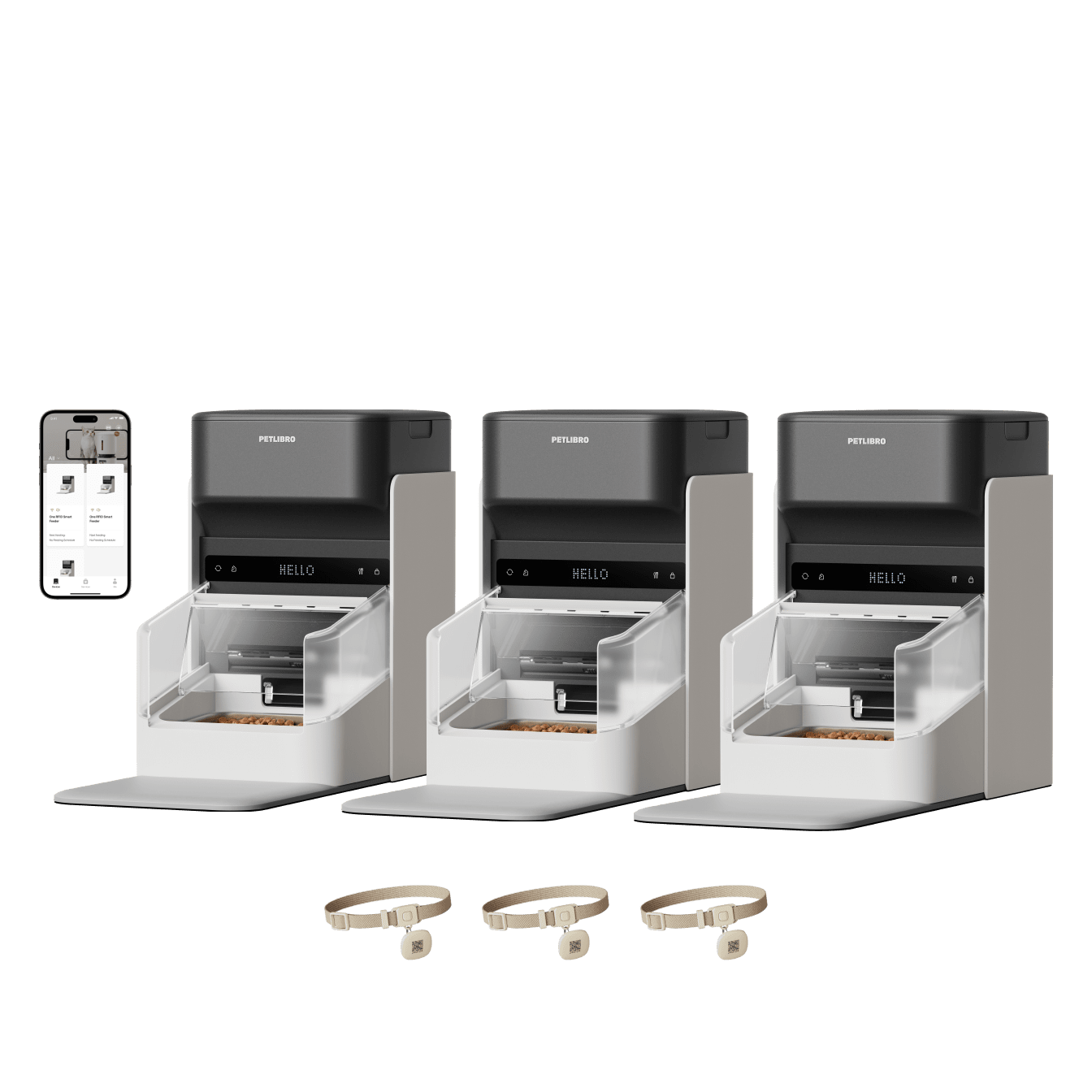 One RFID Futterautomat mit Halsband