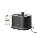 Petlibro PETLIBRO Brunnen in Grau mit App-Tracking; Trinkbrunnen für Katze und Haustier, neben Katzentoilette, automatischer Futterspender erwähnt