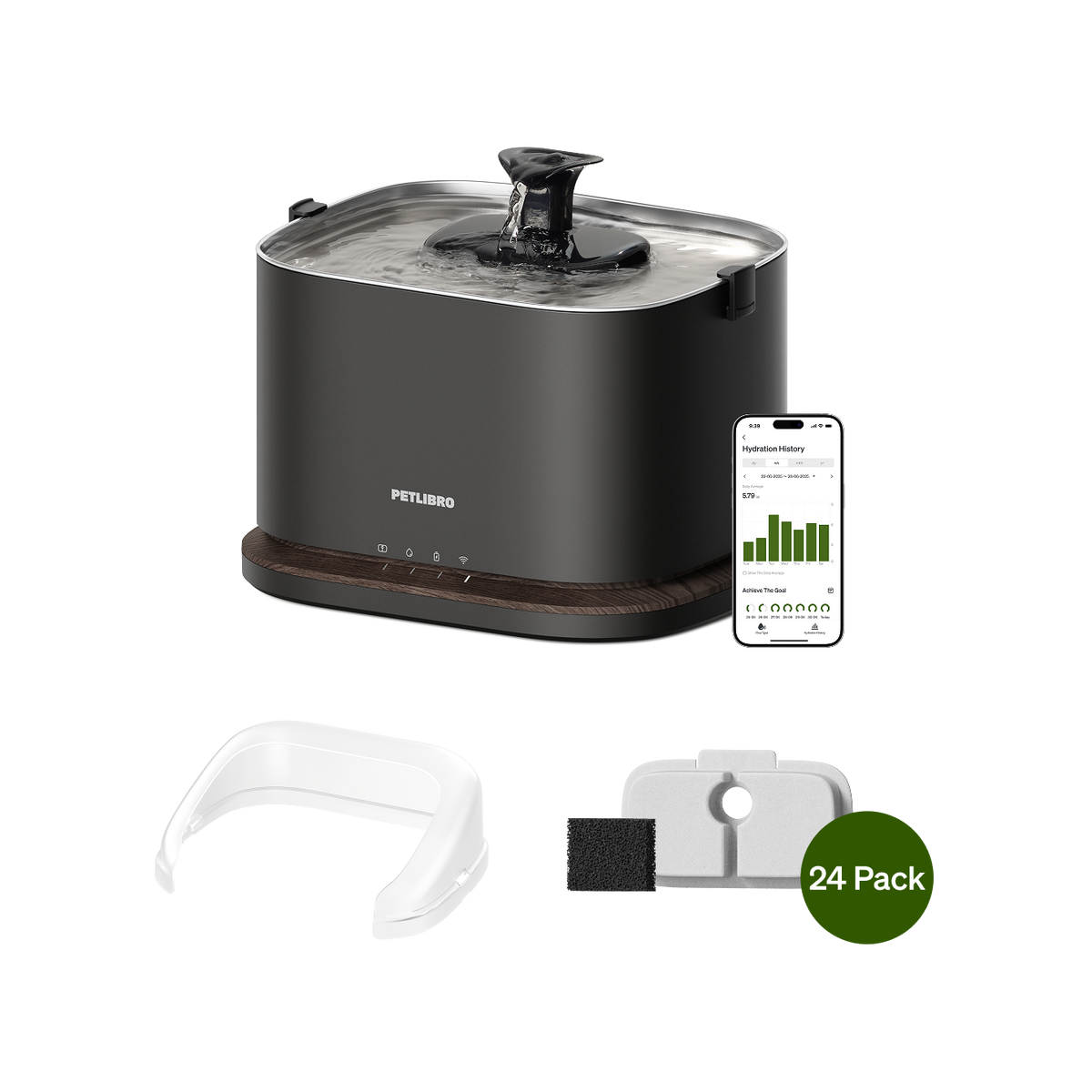 Dockstream 2 Smarter Trinkbrunnen Starterset
