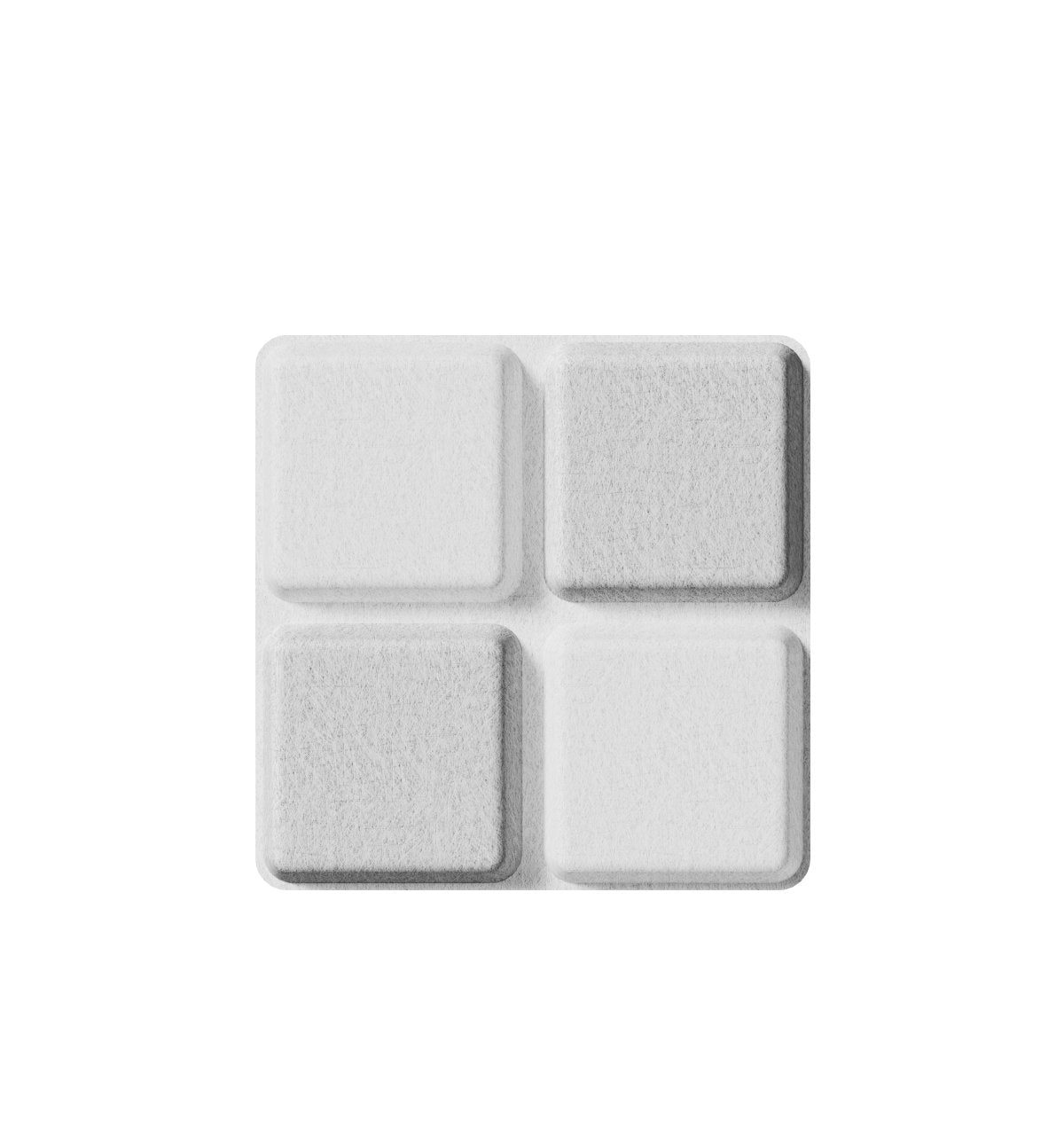 Petlibro PETLIBRO Filterpads für Brunnen; 4 weiße Quadrate, Zubehör für Katze/Haustier, passend zu Katzentoilette & automatischer Futterspender